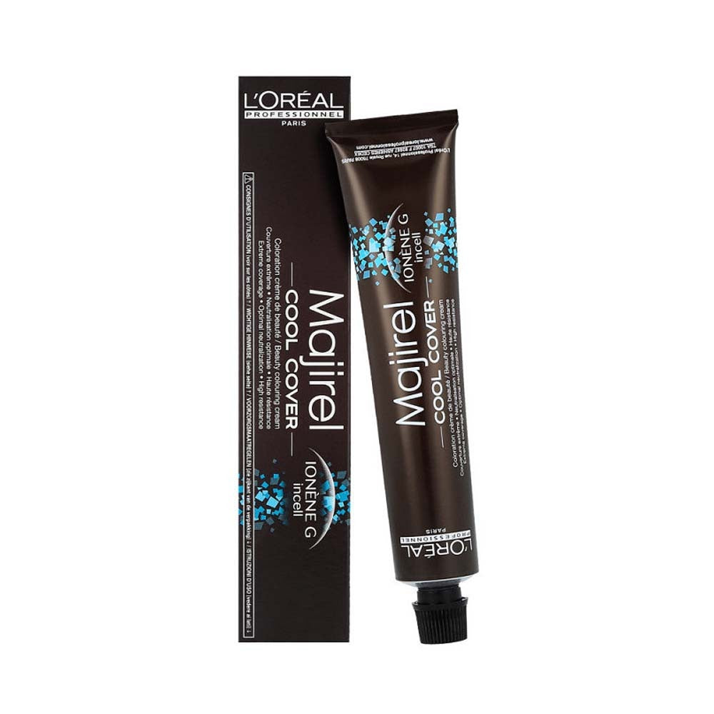 L`Oreal Professionnel L'Oreal Professionnel, Majirel Cool-Cover, Ammoniakfrei, Permanente Haarfarbe, 7.18 , 50 ml Regular