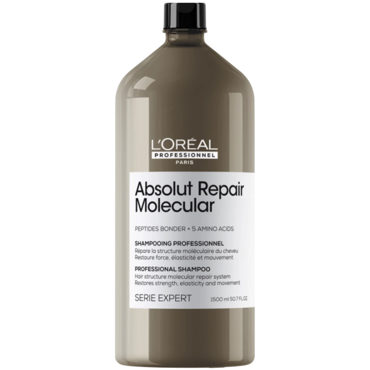 L`Oreal Professionnel L'Oreal Professionnel, Serie Expert Absolut Repair Molecular, Haarshampoo, Reparatur, 1500 ml Regular