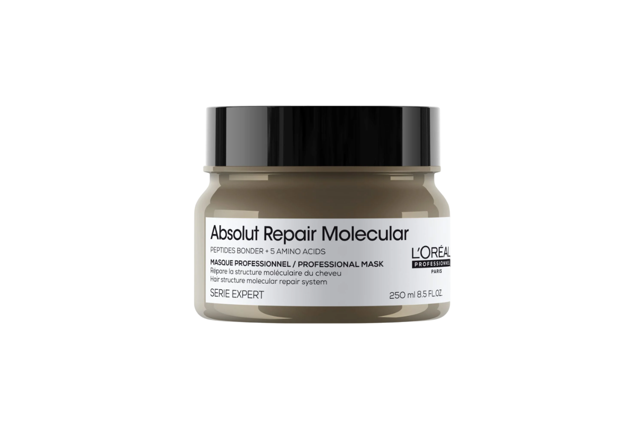 L`Oreal Professionnel L'Oreal Professionnel, Serie Expert Absolut Repair Molecular, Haarbehandlungs-Crememaske, Zur Reparatur