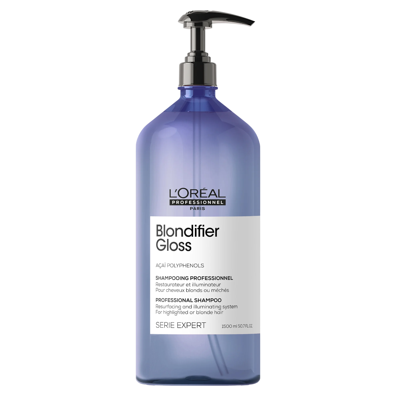 L`Oreal Professionnel L'Oreal Professionnel Serie Expert Blondifier Gloss Haarshampoo 1500 ml Acai-Polyphenole