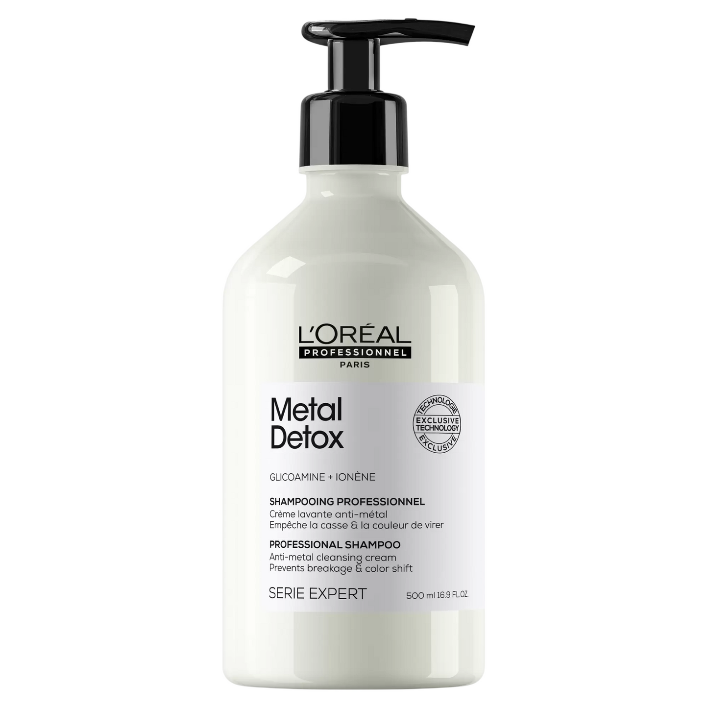 L`Oreal Professionnel L'Oreal Professionnel, Serie Expert Metal Detox, Haarshampoo, Antimetall, 500 ml Regular