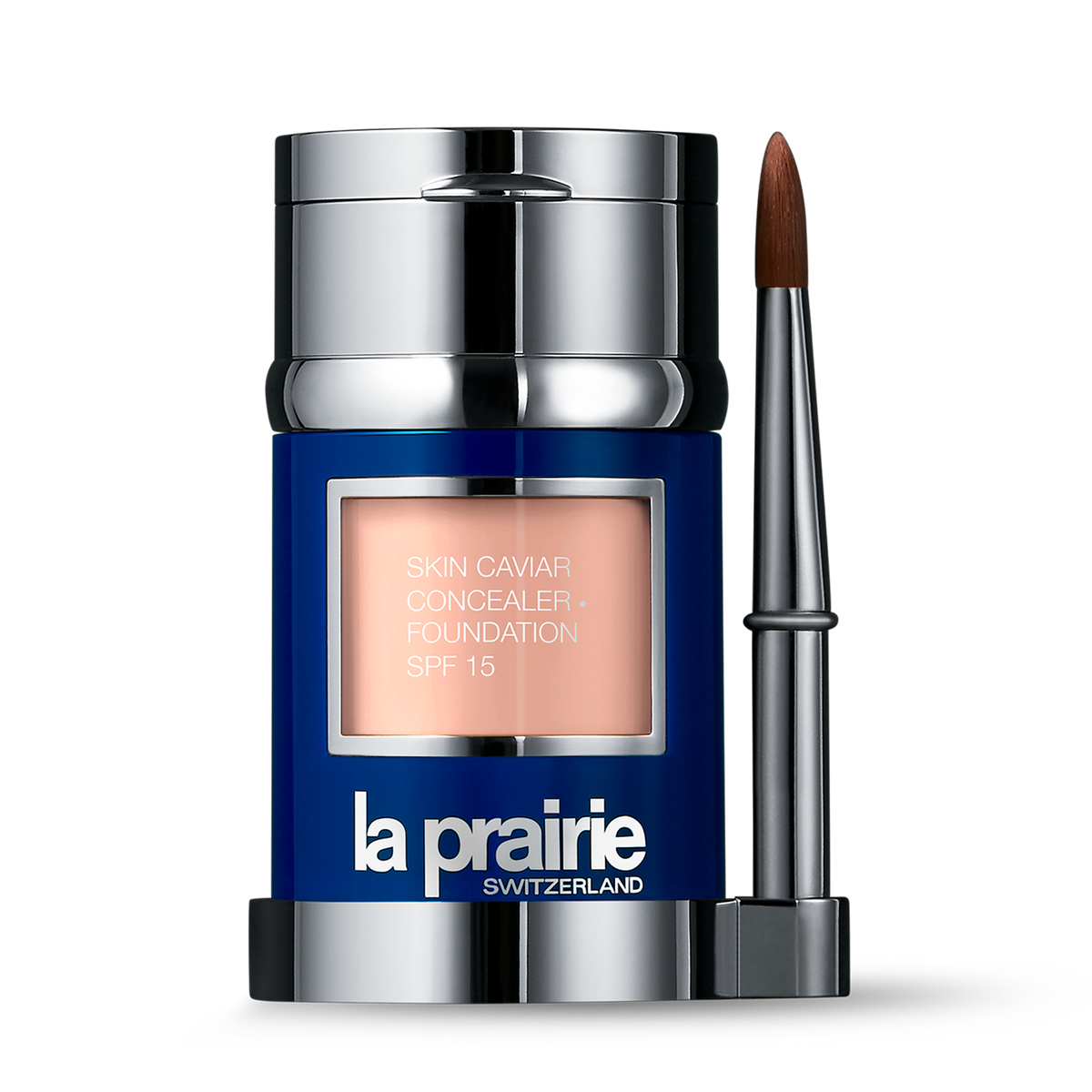 La Prairie La Prairie, Skin Caviar, Flüssige Grundierung & Concealer 2-in-1, 05, Blütenblatt, SPF 15, 30 ml Regular