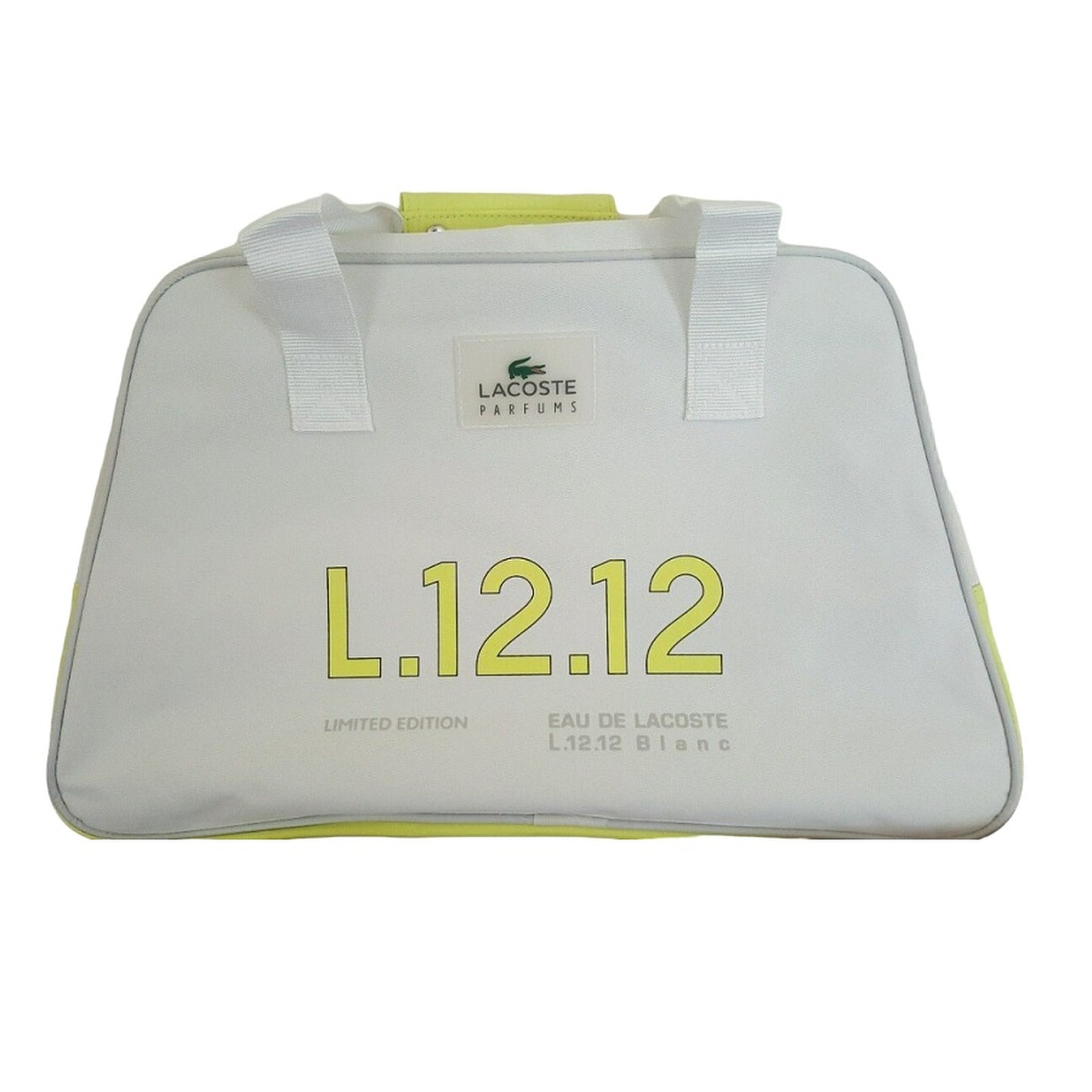 Lacoste, Eau de Lacoste L.12.12 Blanc, Polyester, Textiltasche, Reise-/Sporttasche, Weiß, Für Frauen, 48 x 18 x 30 cm
