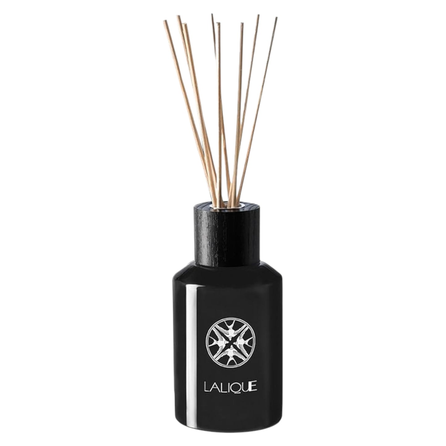 Lalique Lalique, Le Soleil Chiang Mai Thailande, Schilf, Aroma-Rattanstäbchen-Diffusor, Glanzschwarz, 250 ml Regular