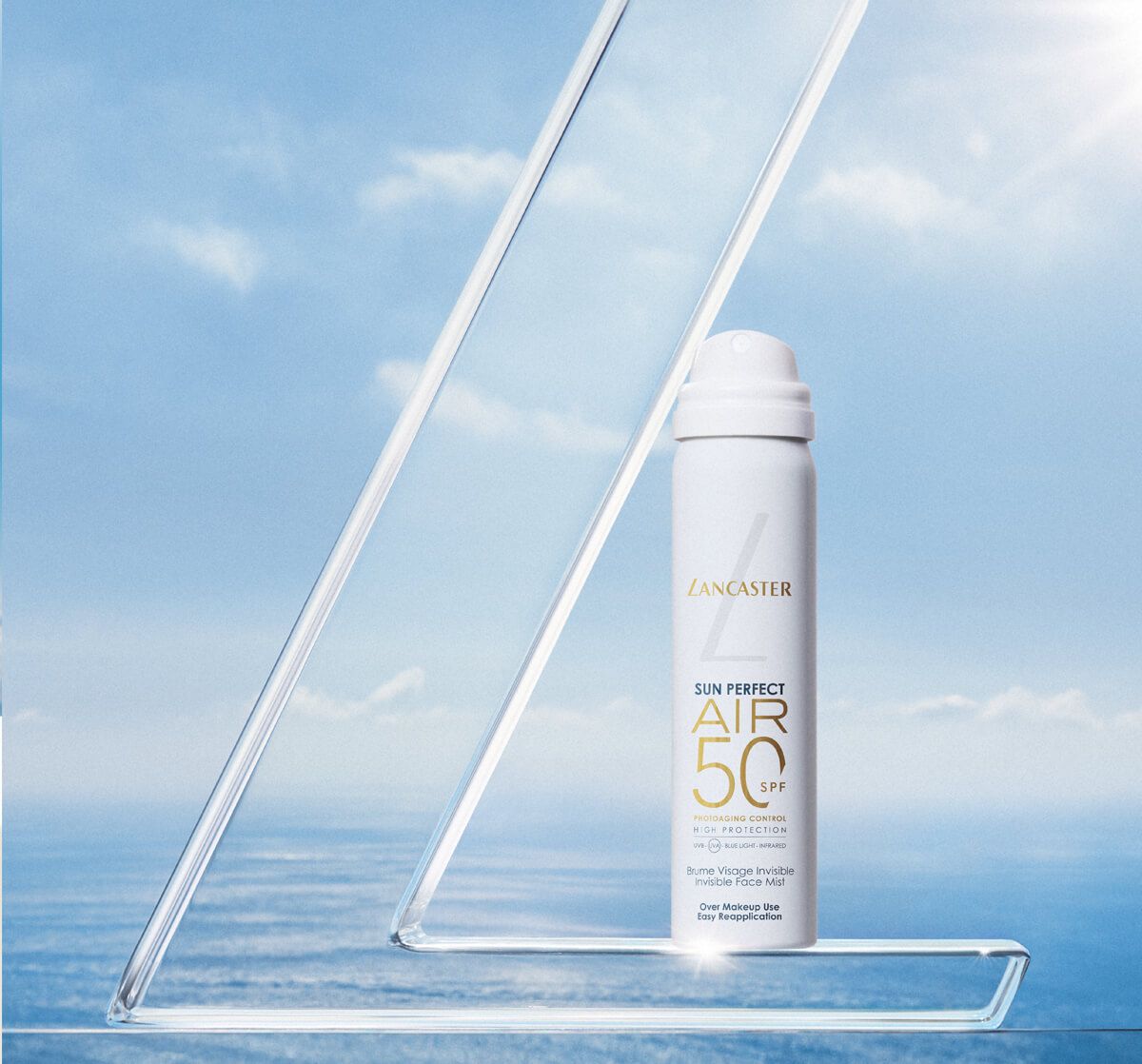LANCASTER Sun Perfect Air Mist Invisible SPF 50 Sonnenschutz Spray 40 ml
