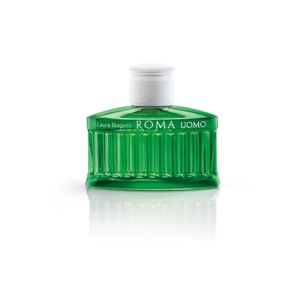 Laura Biagiotti Laura Biagiotti, Roma Uomo Green Swing, Eau de Toilette, Für Männer, 125 ml Regular