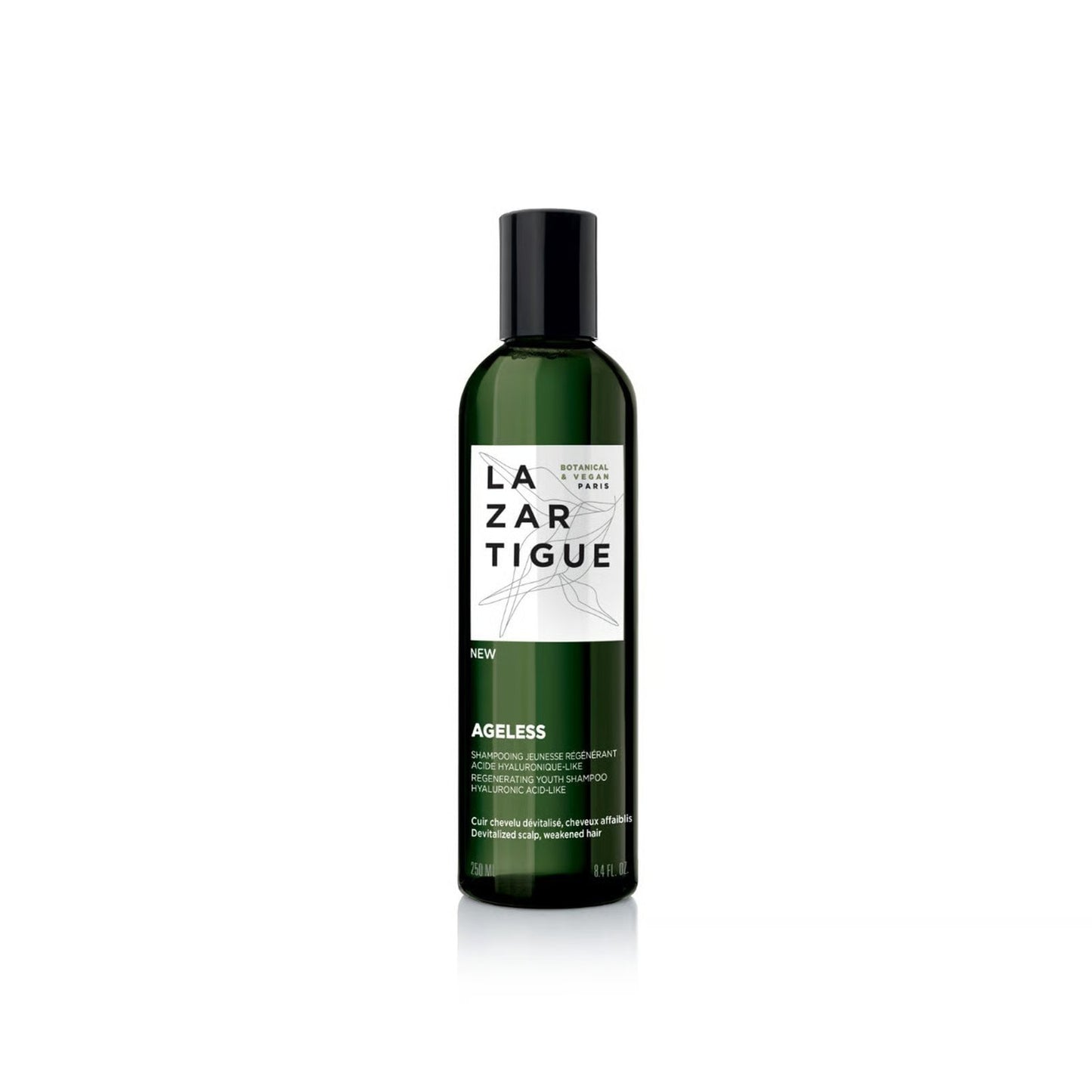 Lazartigue Lazartigue, Ageless, Hyaluronsäure, Haarshampoo, Regeneration, 250 ml Regular