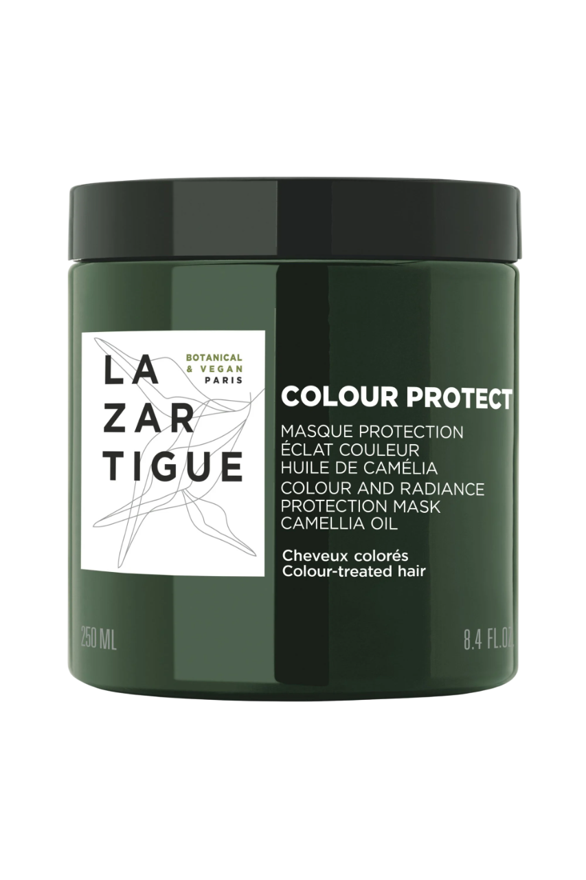 Lazartigue Lazartigue, Color Protect, Kamelienöl, Haarbehandlungs-Crememaske, Farbenschutz, 250 ml Regular
