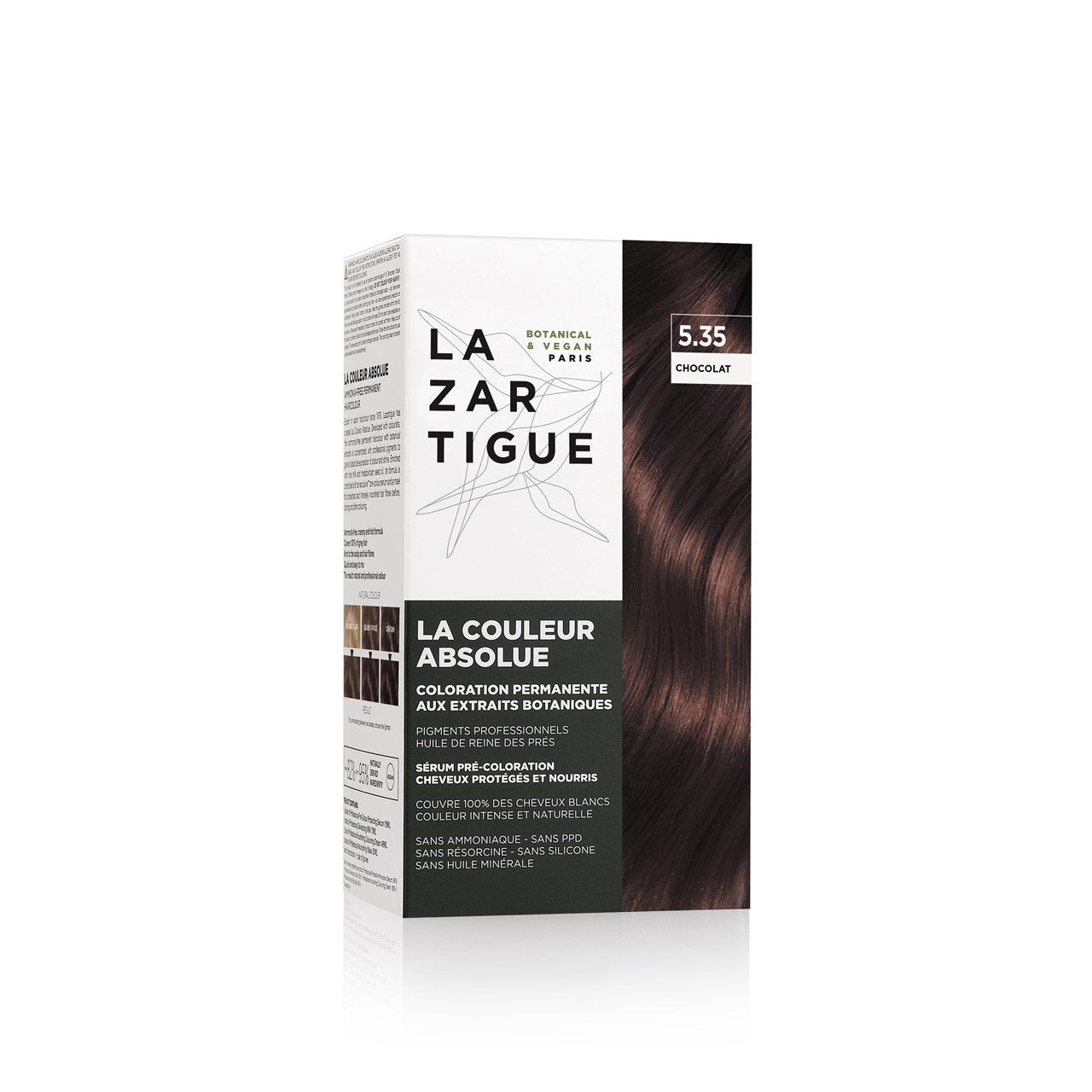 Lazartigue Lazartigue, La Couleur Absolue, Permanente Haarfarbe, 5.35 Chocolate, 143 ml Regular