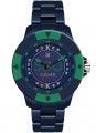 LIGHT TIME Mod. POKER - Blue / Green L147L Only Time Armbanduhr 48 mm Blau ansicht-2