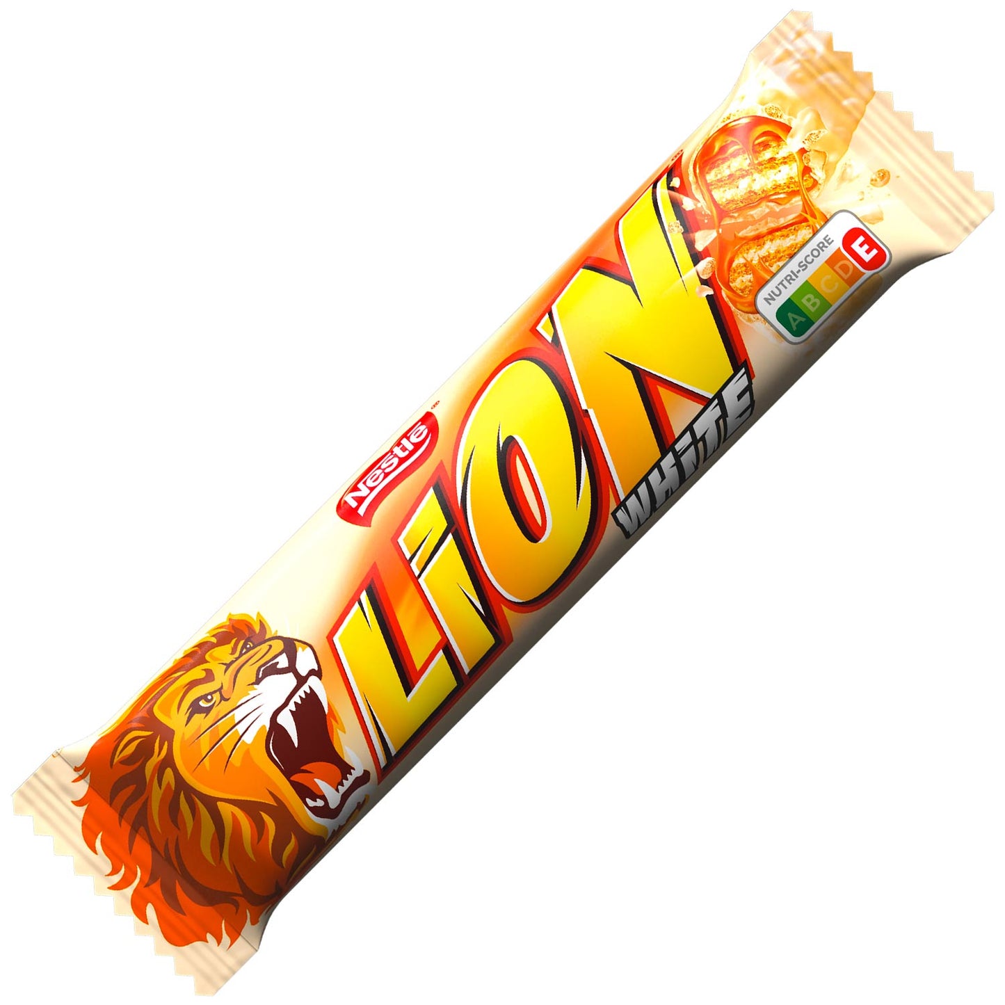 Lion White 24x42g 24 Riegel aus Knusperwaffeln mit Karamell - Candyshop.ch