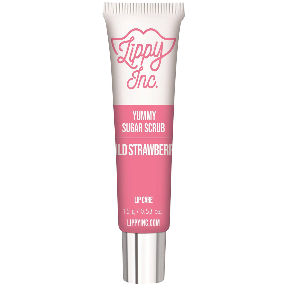 Lippy Inc. Lippy Inc., Yummy Sugar, Lippenpeeling, Erdbeere, 15 g Regular