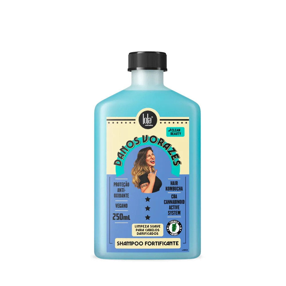 Lola Cosmetics Lola Cosmetics, Danos Vorazes, Haarshampoo, Stärkung, 250 ml Regular