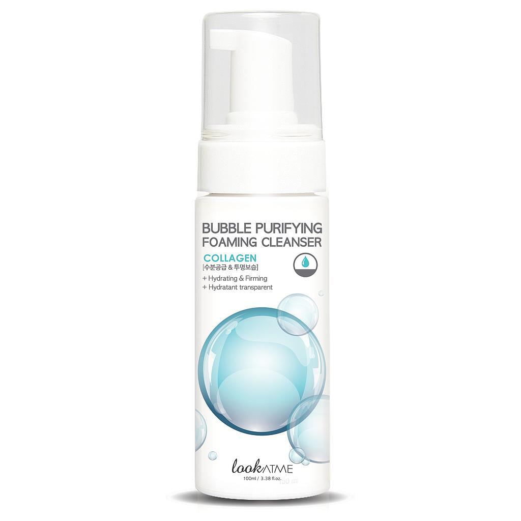 Look At Me Look At Me, Bubble Purifying, Kollagen, Beseitigt Unreinheiten, Reinigungsschaum, 150 ml Regular