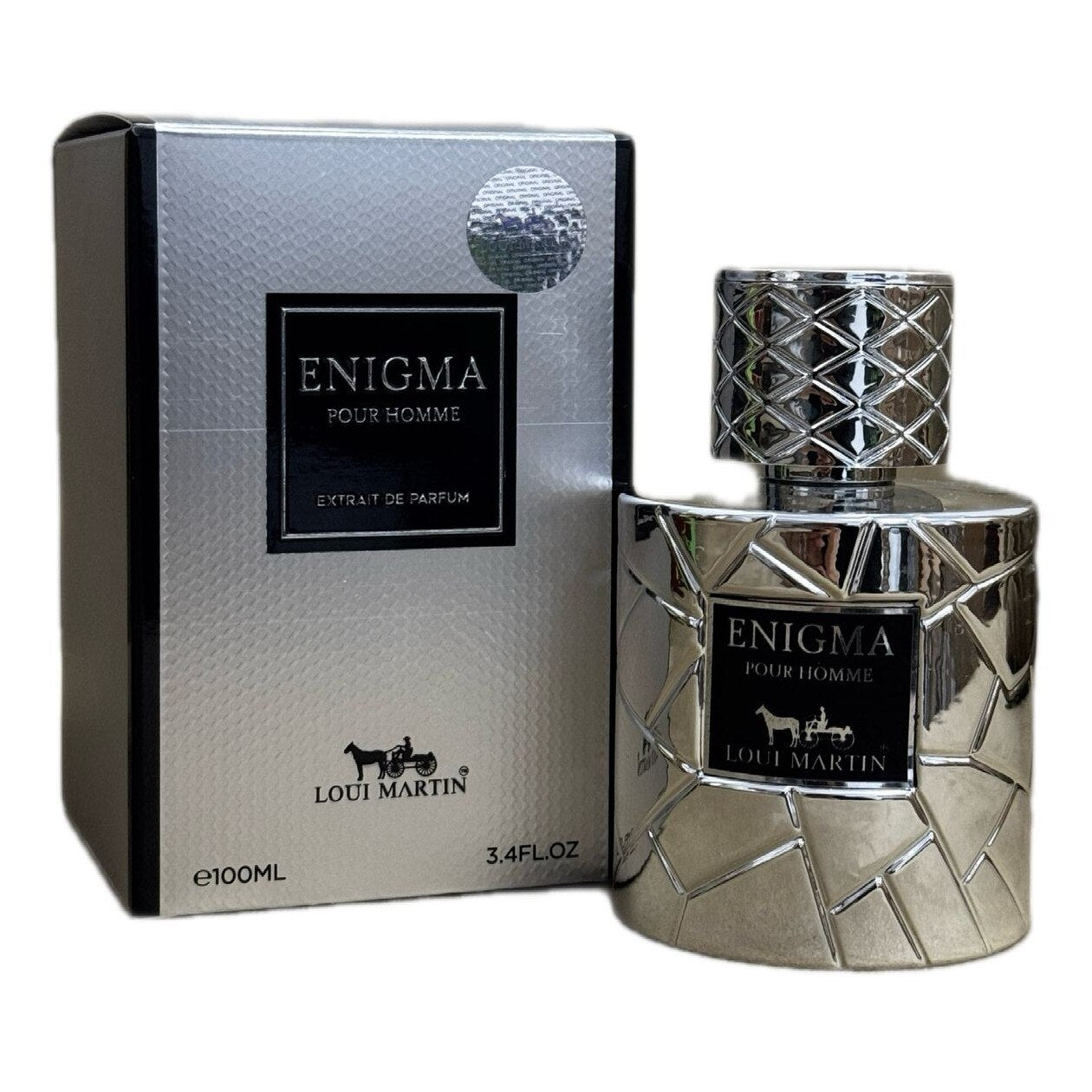 Loui Martin Enigma Pour Homme – Intensiver Parfumextrakt für Männer, 100 ml