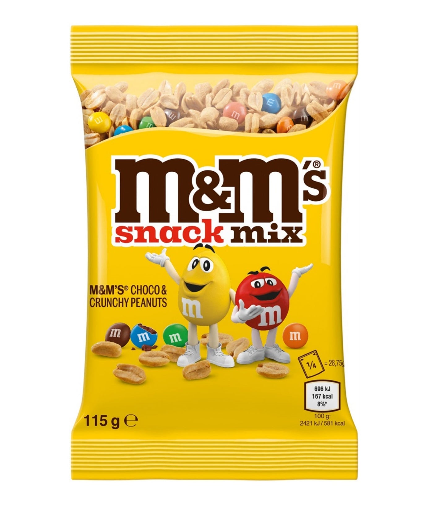 M&M Snack Mix 115g - Candyshop.ch