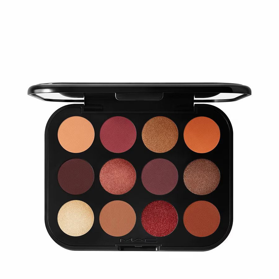 MAC MAC, Connect In Colour, Lidschattenpalette, Future Flame, 12 Schattierungen, 12.2 g Regular