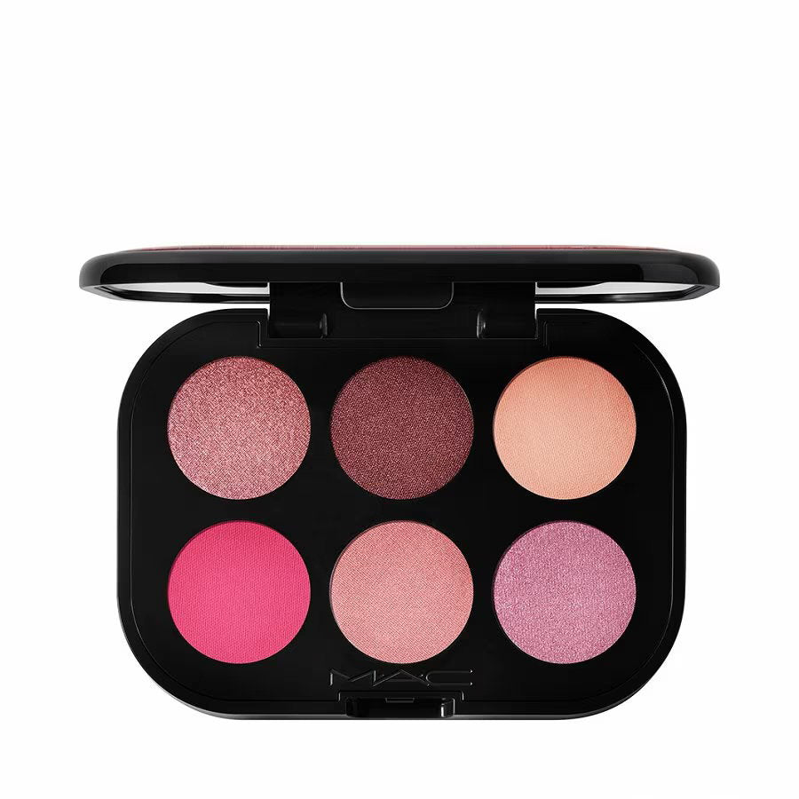 MAC MAC, Connect In Colour, Lidschattenpalette, Rose Lens, 6 Schattierungen, 6.25 g Regular