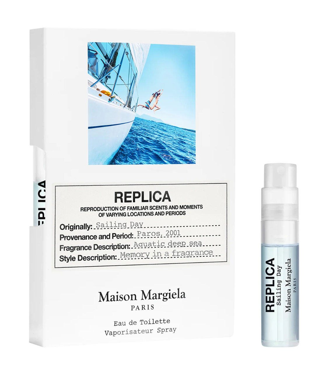 Maison Margiela Maison Margiela, Replica Sailing Day, Eau de Toilette, Unisex, 1.2 ml Fläschchen Vial