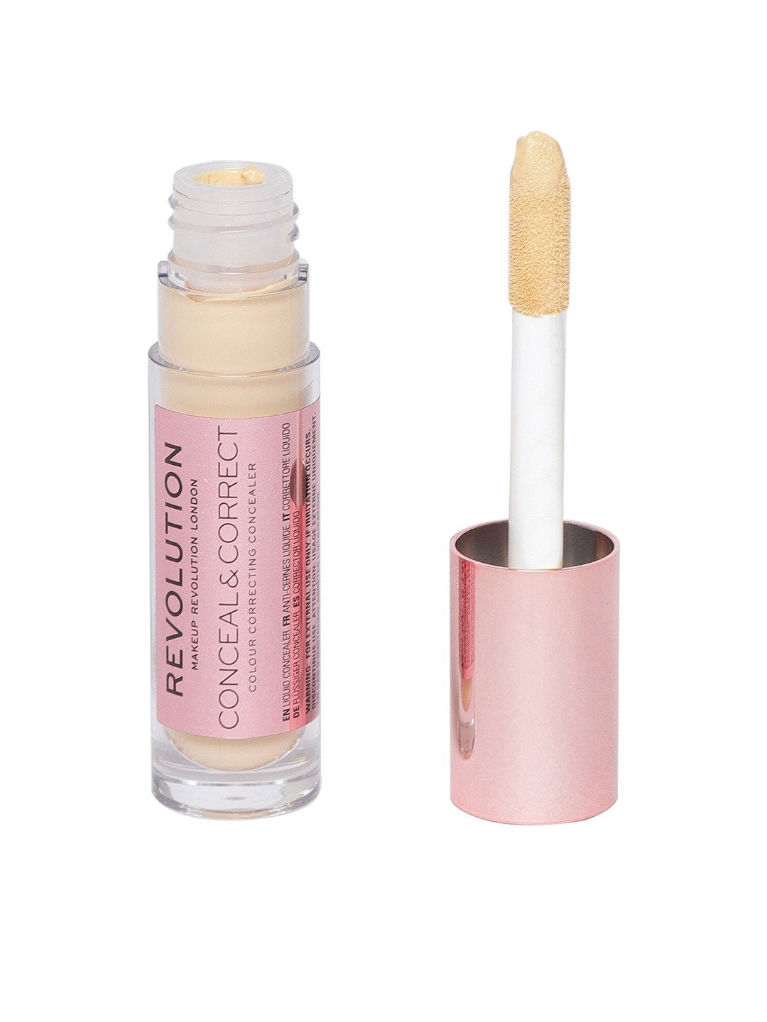 Makeup Revolution Makeup Revolution, Conceal & Correct, Korrektiv, Flüssig-Concealer, Banane, 4 g Regular