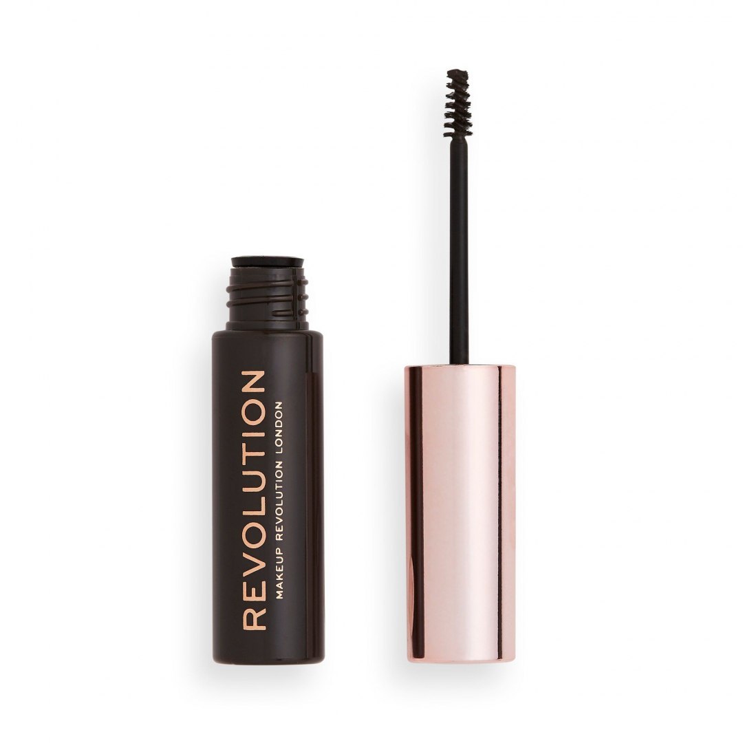 Makeup Revolution Makeup Revolution, Makeup Revolution, Augenbrauengel, Dunkelbraun, 6 ml Regular