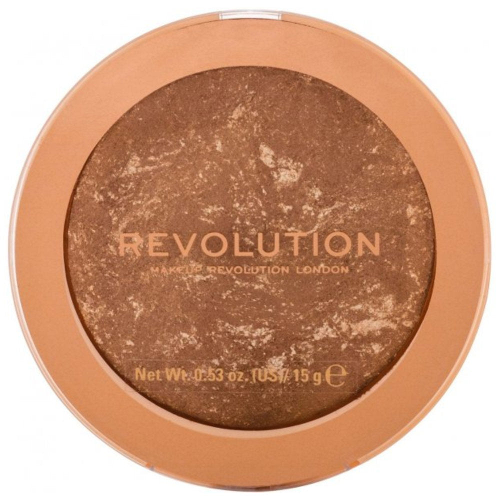 Makeup Revolution Makeup Revolution, Reloaded, Bronzer Kompaktpuder, Machen Sie Urlaub, 15 g Regular