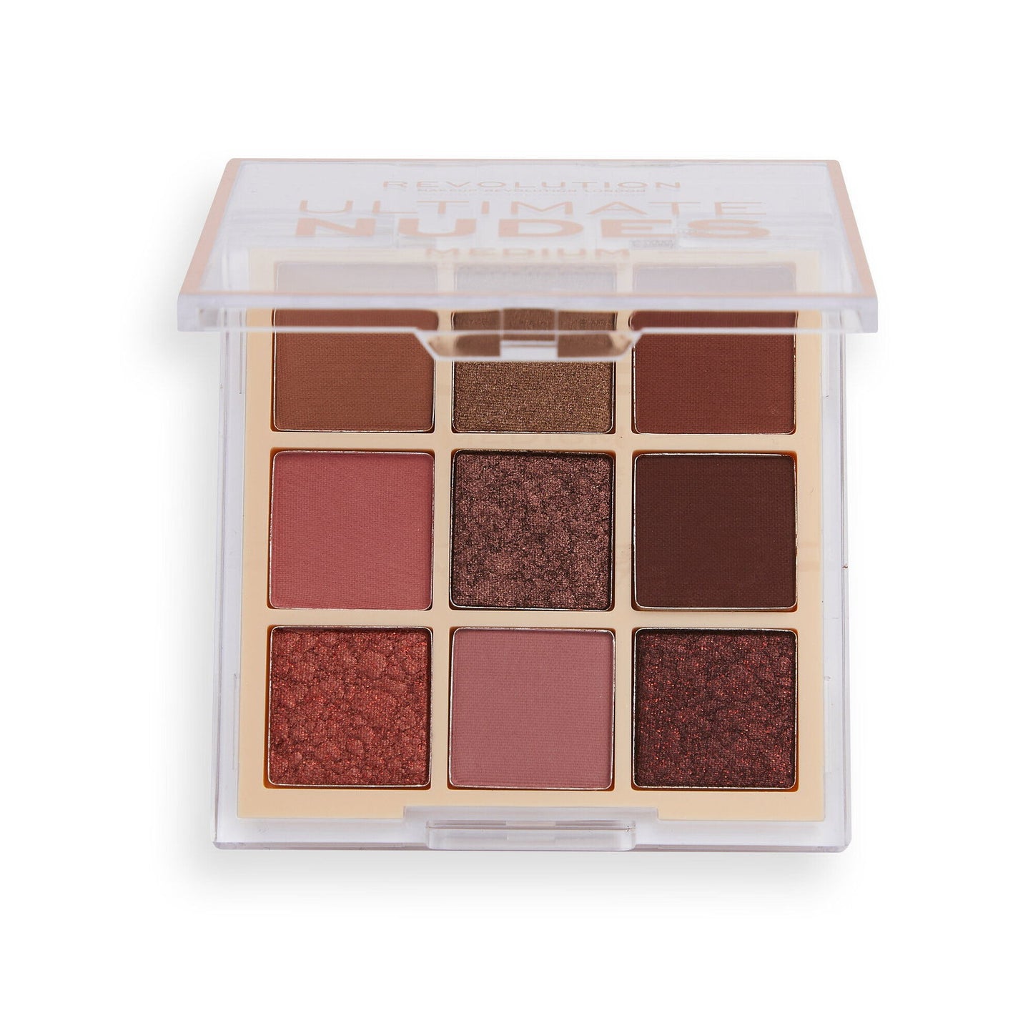 Makeup Revolution Makeup Revolution, Ultimate Nudes, Lidschattenpalette, Mittel, 8.1 g Regular