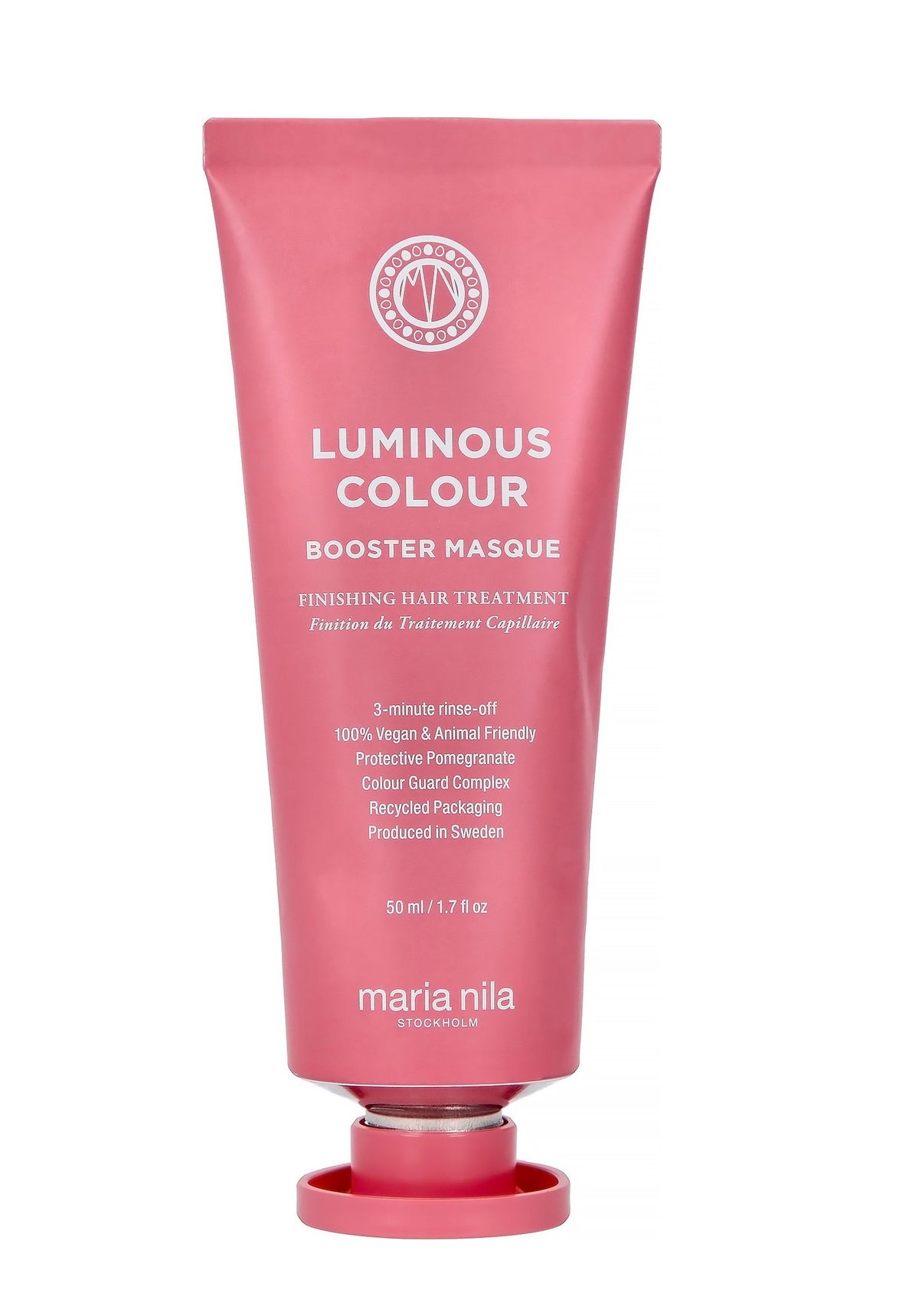 Maria Nila Maria Nila, Luminous Colour, Granatapfelextrakt, Haarbehandlungs-Crememaske, Zur Nahrung, 50 ml Regular
