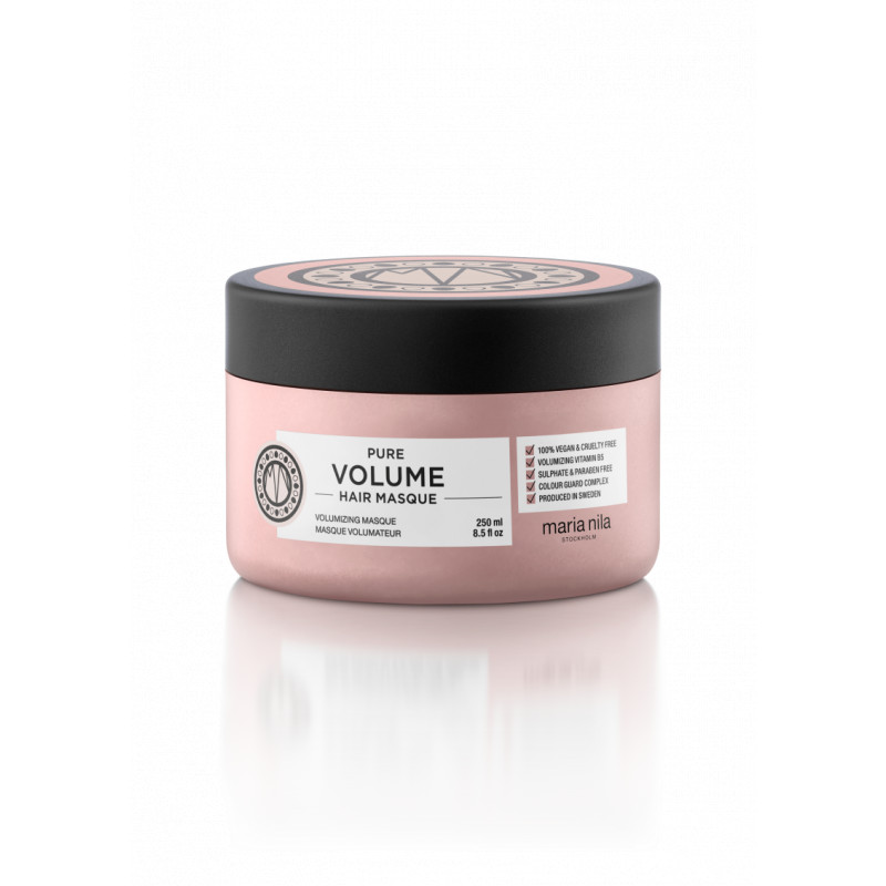 Maria Nila, Pure Volume, Vegan, Haarbehandlungs-Crememaske, Zur Nahrung, 250 ml