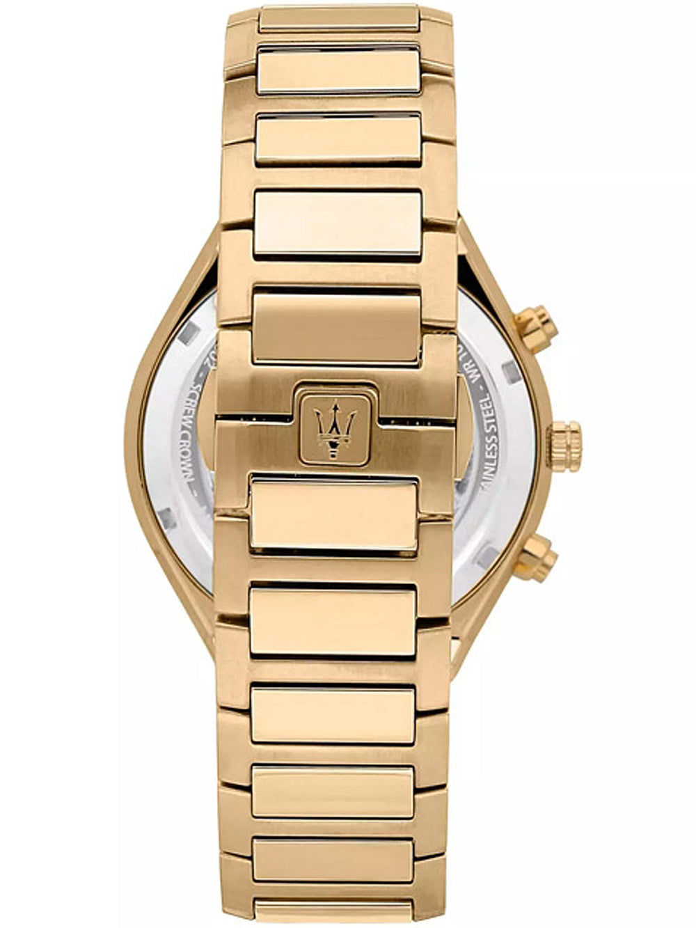 MASERATI R8873642001 Chronograph Armbanduhr 45 mm Gold ansicht-3