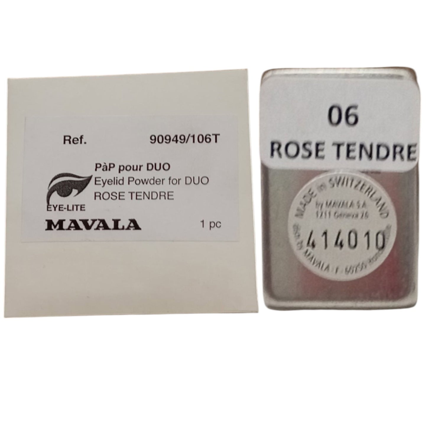 Mavala Mavala, Duo Satin, Lidschattenpuder, Zarte Rose, x, 1.2 g *Tester