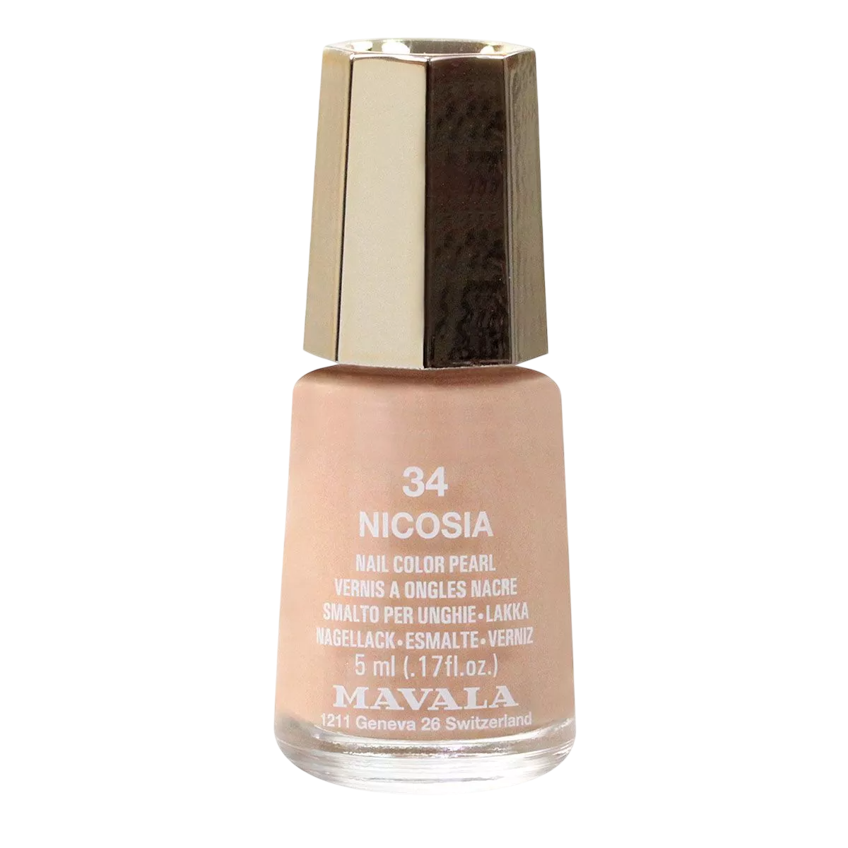 Mavala Mavala, Mavala, Glossy & Pearly, Nagellack, 34, Nicosia, 5 ml *Miniatur Miniature