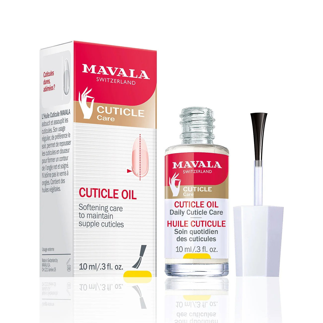 Mavala Mavala, Cuticle Oil, Nourishing & Softening, Nagelhautölbehandlung, 10 ml Regular