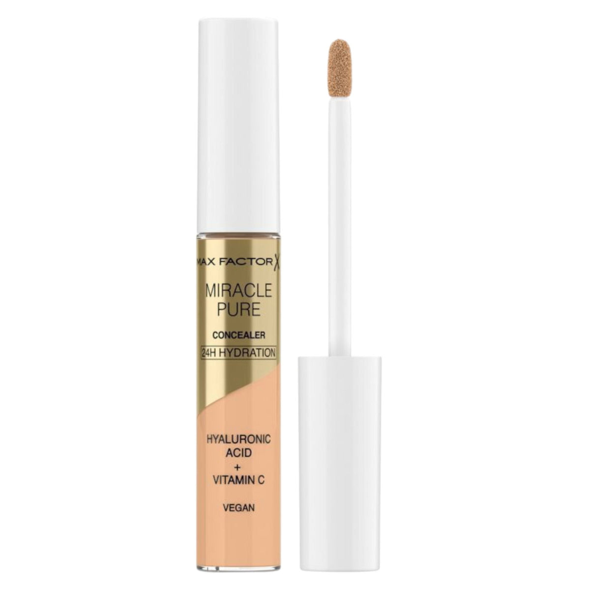 Max Factor Max Factor, Miracle Pure, Hyaluronsäure, 24-Stunden-Hydration, Abdeckstift für die Augenpartie, 06, 7.8 ml Regular