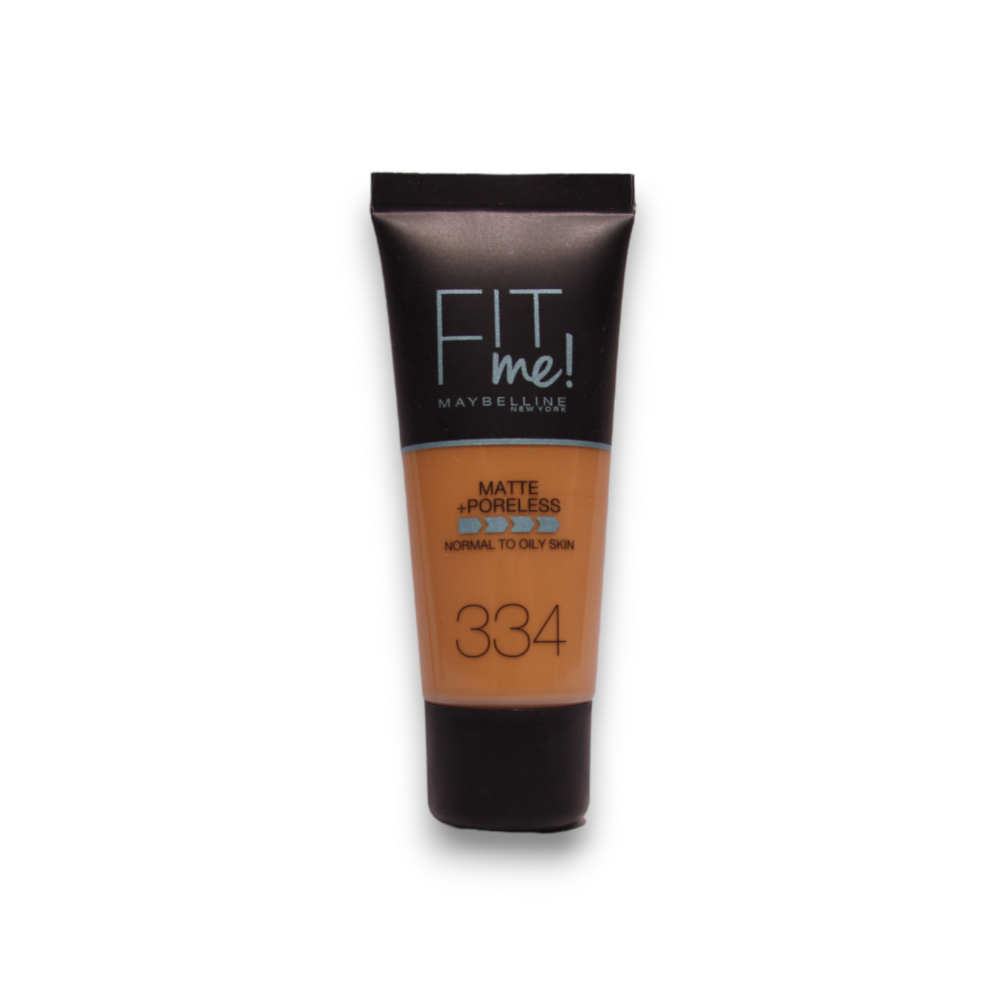 Maybelline, Fit Me Matte + Poreless, Flüssige Grundierung, 334, Warmes Beige, 30 ml