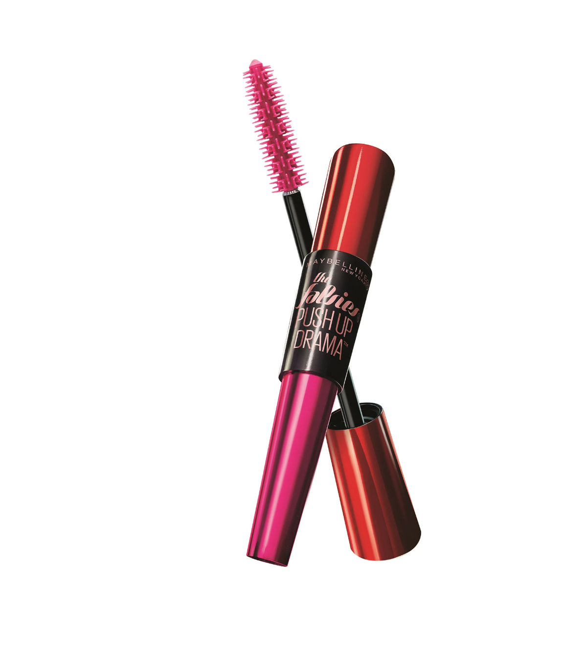 Maybelline Maybelline, The Falsies Push Up Drama, Wimperntusche, 001, Sehr schwarz, 9.5 ml Regular