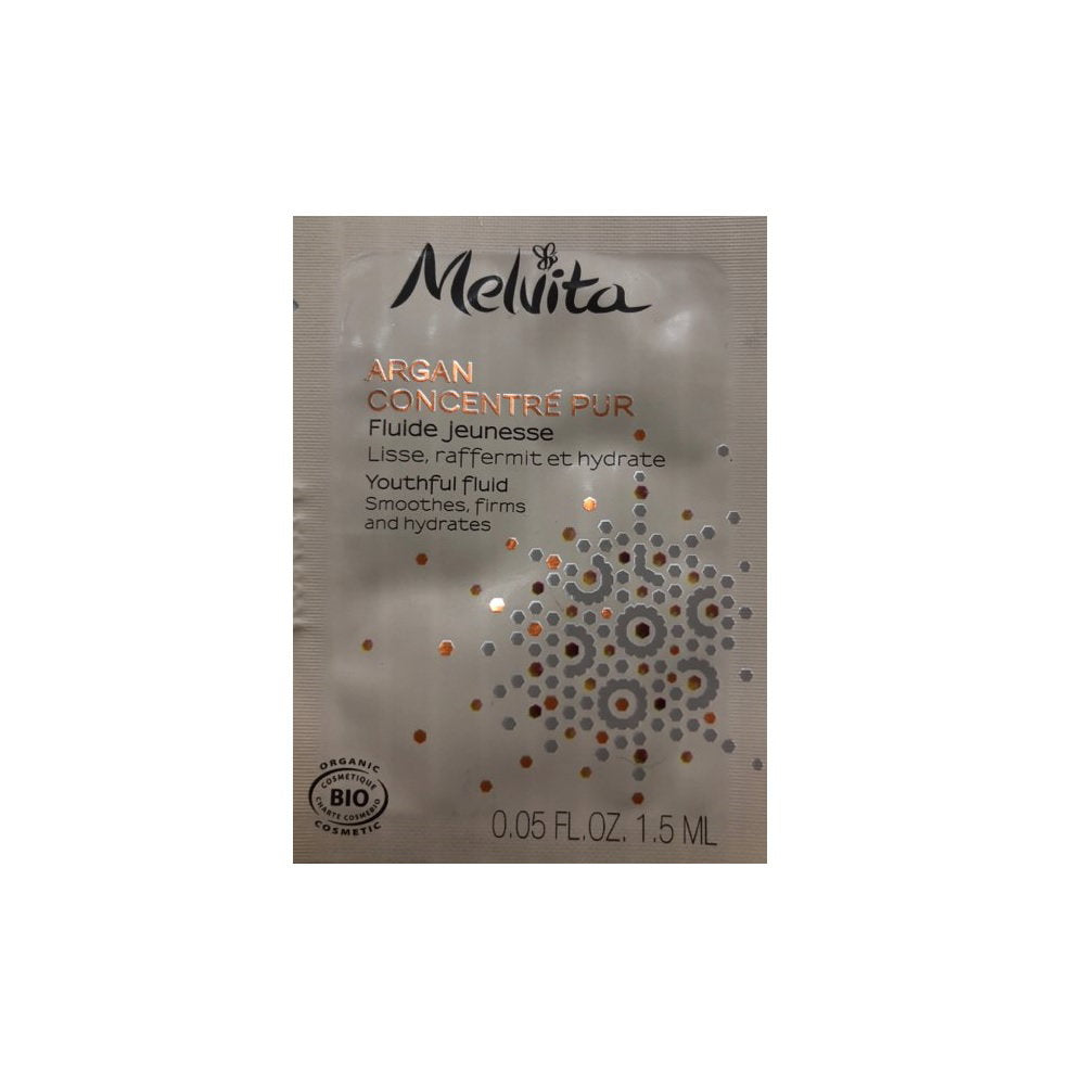Melvita Melvita, Argan Concentre Pur, Arganöl und Arganfruchtfleischextrakt, Glättet/Festigt & Hydratisiert, Tag, Flüssigkeit