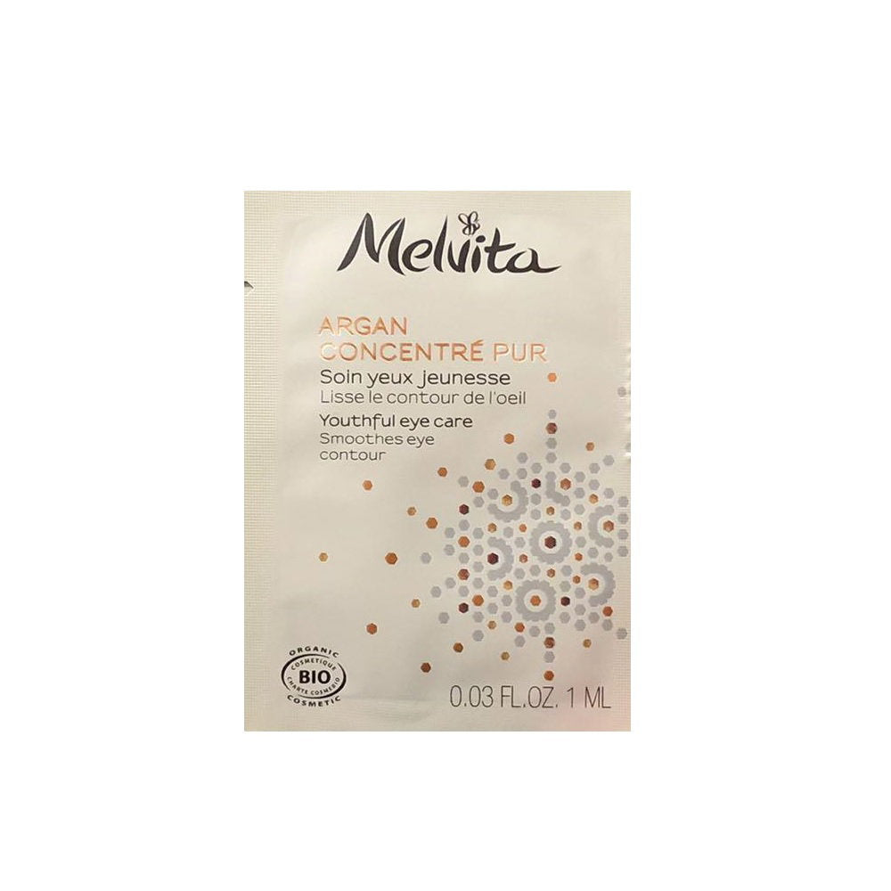 Melvita Melvita, Argan Concentre Pur, Bio, Glättung, Augencreme, 1 ml *Muster Sample