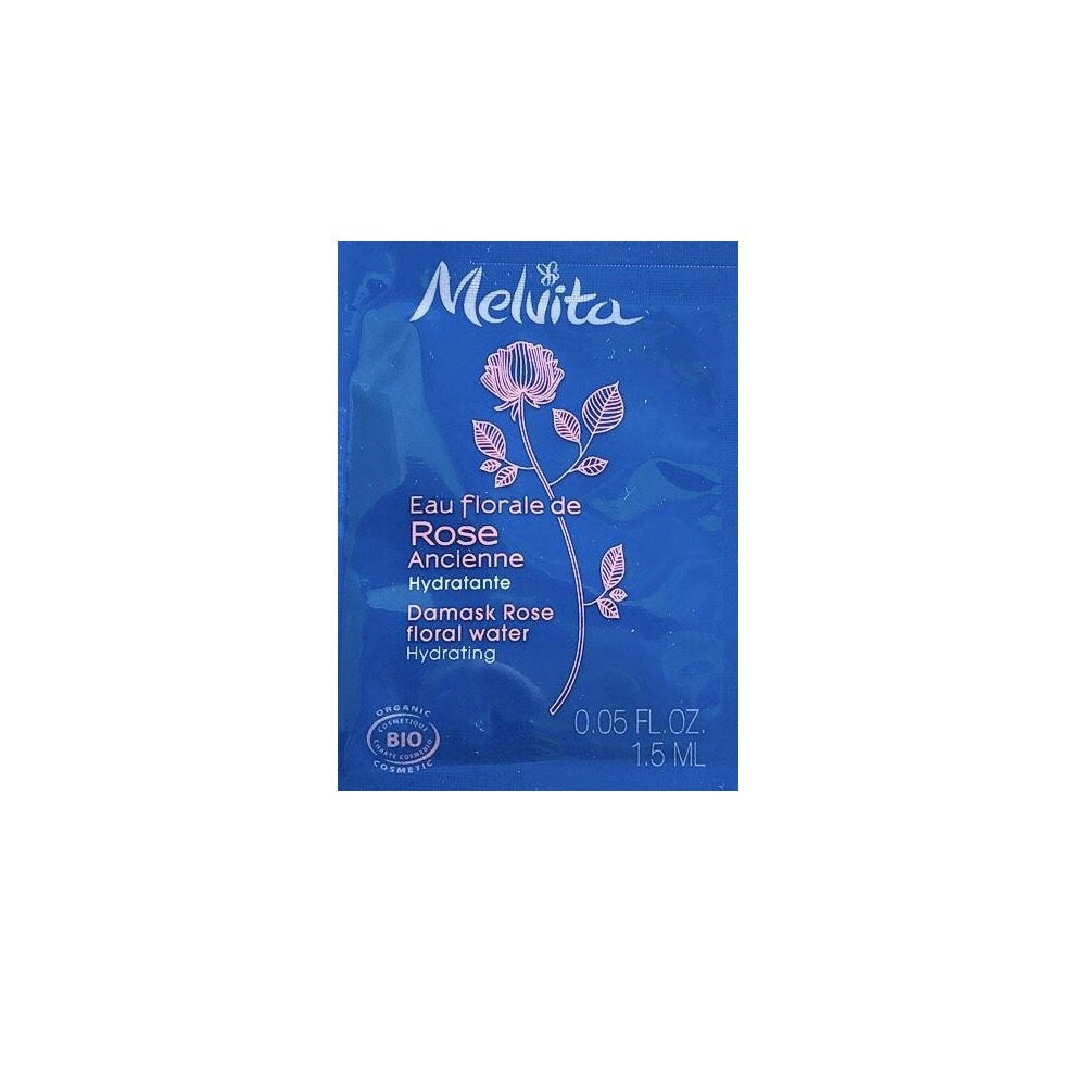Melvita Melvita, Damask Rose, Bio, Hydratisierend, Blumenwasser, Für Gesicht & Hals, 1.5 ml *Muster Sample