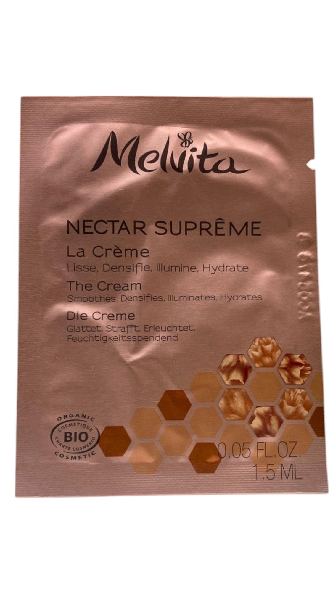 Melvita Melvita, Nectar Supreme, Bio, Glättung, Verdichtung & Beleuchtung, Sahne, Für das Gesicht, 1.5 ml *Muster Sample
