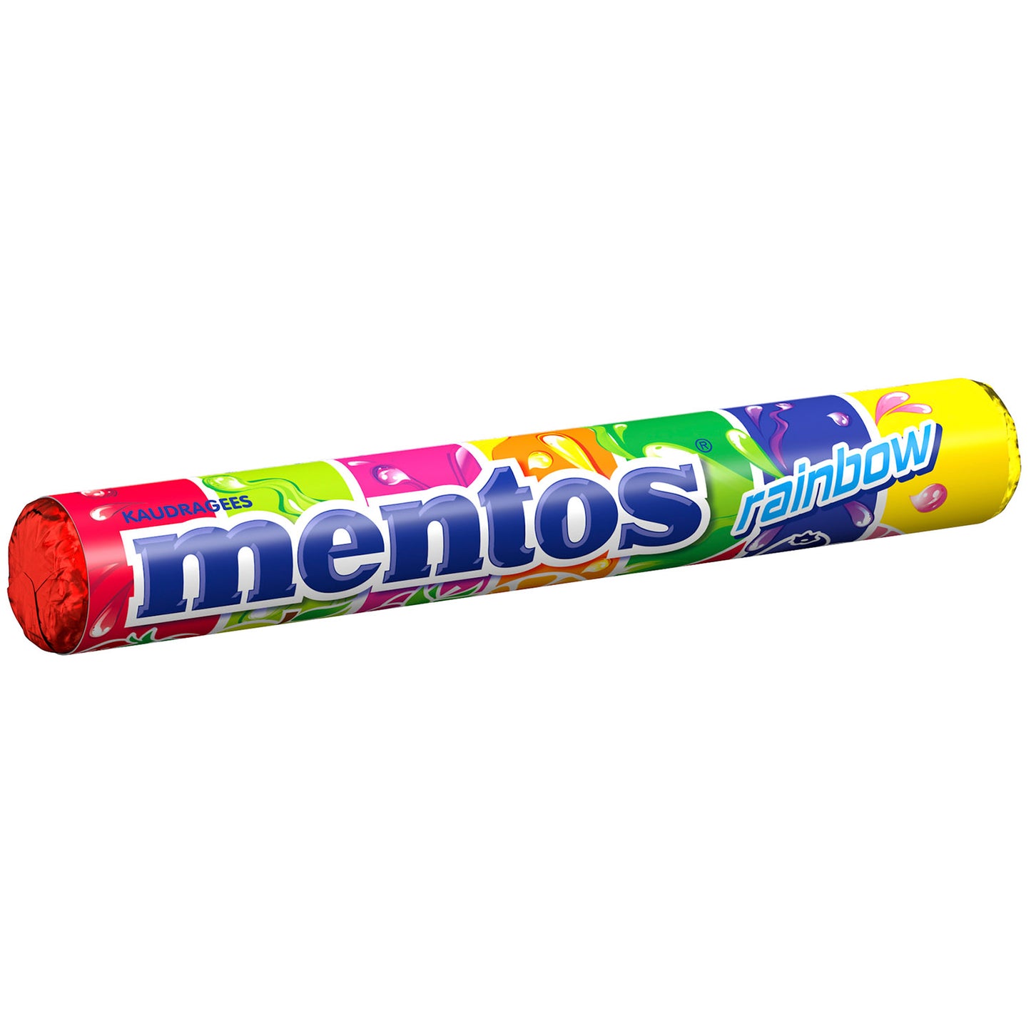 mentos Rainbow 3x37,5g Multipack mit 3 Rollen Kaudragees mit Fruchtgeschmack