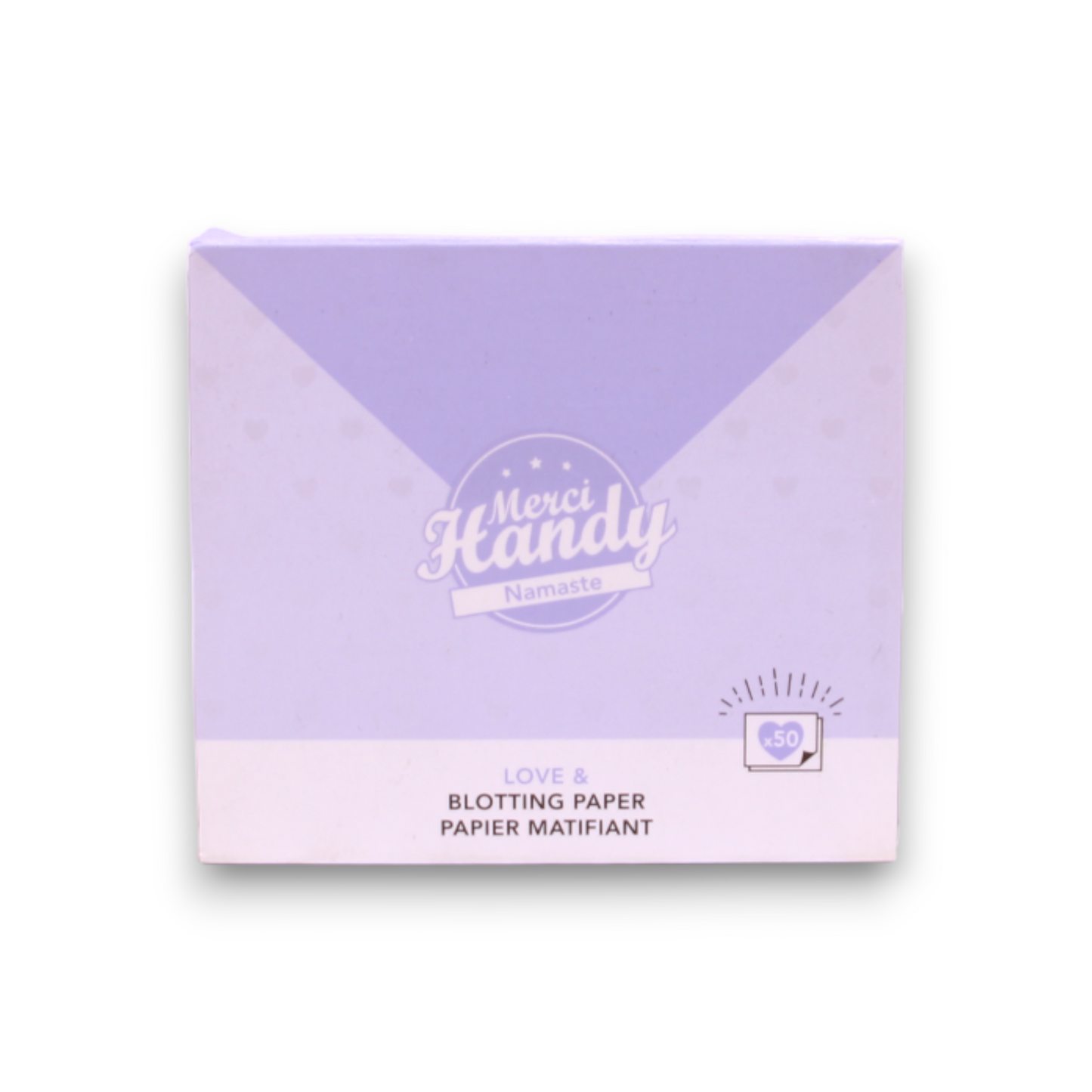 Merci Handy Merci Handy, Namaste, Liebe, Reinigendes Blottingpapier, 50 stk Regular