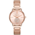 MICHAEL KORS PORTIA MK3640 Only Time Armbanduhr 36 mm Gold ansicht-3