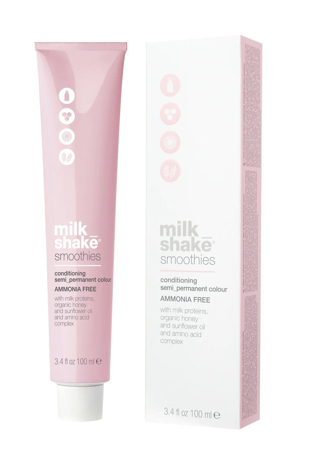 Milk Shake Milk Shake, Smoothies, Semi-permanente Haarfarbe, 9.19A , 100 ml Regular