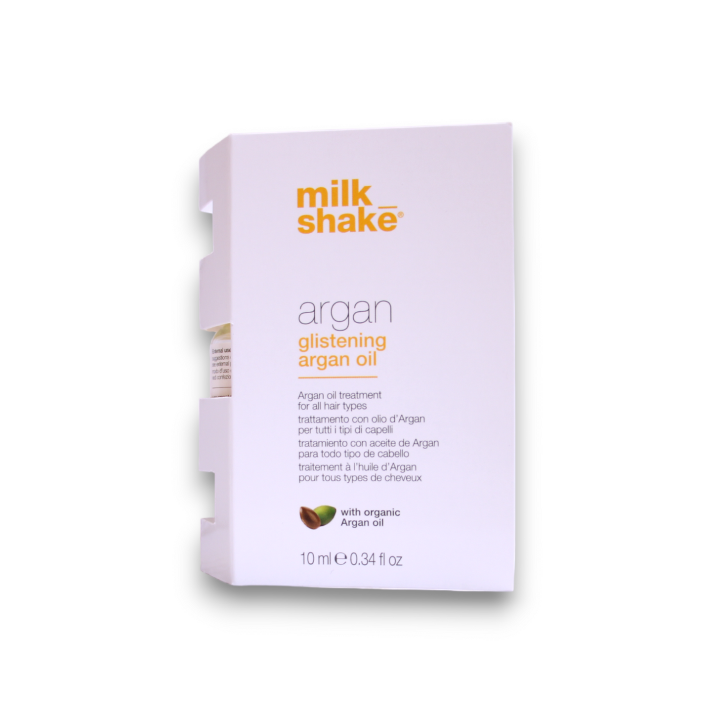 Milk Shake Milk Shake, Argan, Bio-Arganöl, Haarölbehandlung, Pflegen und nähren, 10 ml Regular
