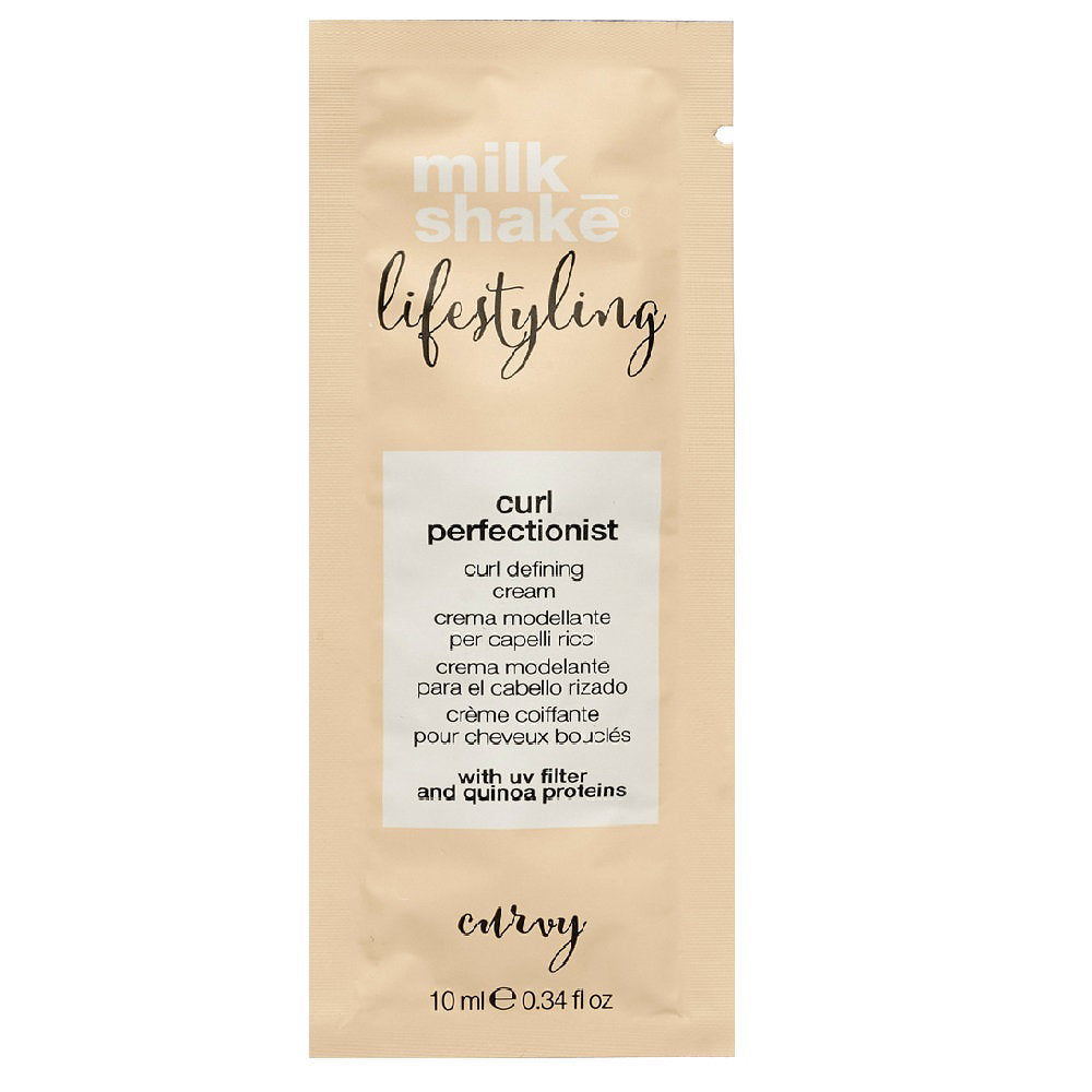 Milk Shake Milk Shake, Lifestyling Curl Perfectionist, Biologische Fruchtextrakte, Haarstyling-Creme, 10 ml Regular