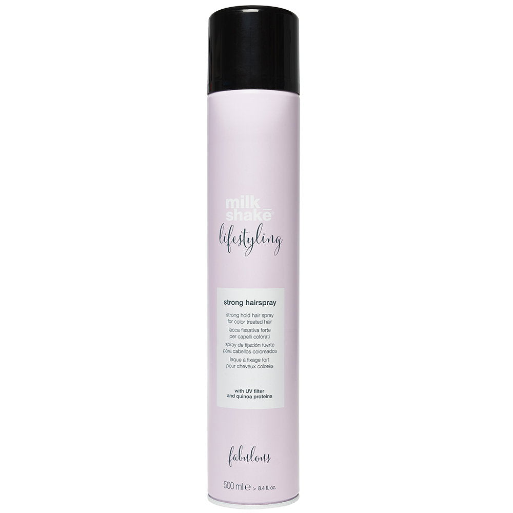 Milk Shake Milk Shake, Lifestyling, Quinoa-Proteine, Haarspray, Glanz & Körper, Fester Halt, 500 ml Regular