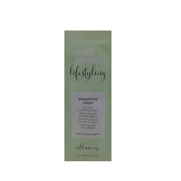 Milk Shake Milk Shake, Lifestyling Smoothing, Quinoa-Proteine, Haarstyling-Creme, Sanfter Halt, 10 ml *Muster Sample