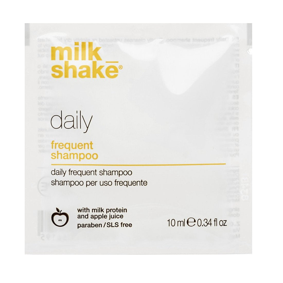 Milk Shake Milk Shake, Daily Frequent, Parabenfrei, Haarshampoo, Hydrieren & Schützen, 10 ml Regular