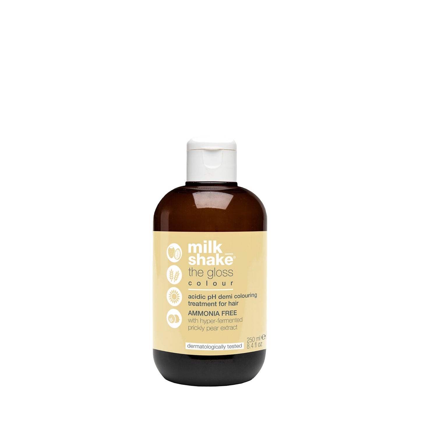 Milk Shake Milk Shake, The Golss Acidic pH, Demi-permanente Haarfarbe, 5 Castano Chiaro, 60 ml Regular